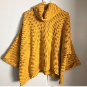 Nasty Gal brand waffle knit cowl sweater! NWOT